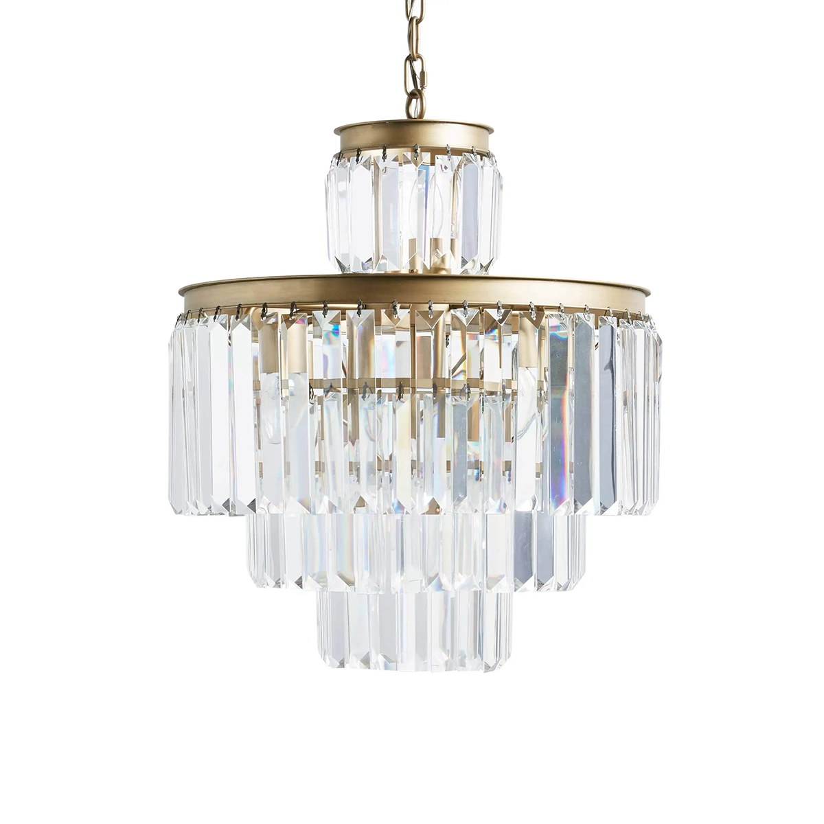 Art Leyland Crystal Round Chandelier 11 Light