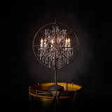 Annie Gyro Crystal Table Lamp