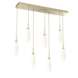 Art Glass Fiori Linear Chandelier