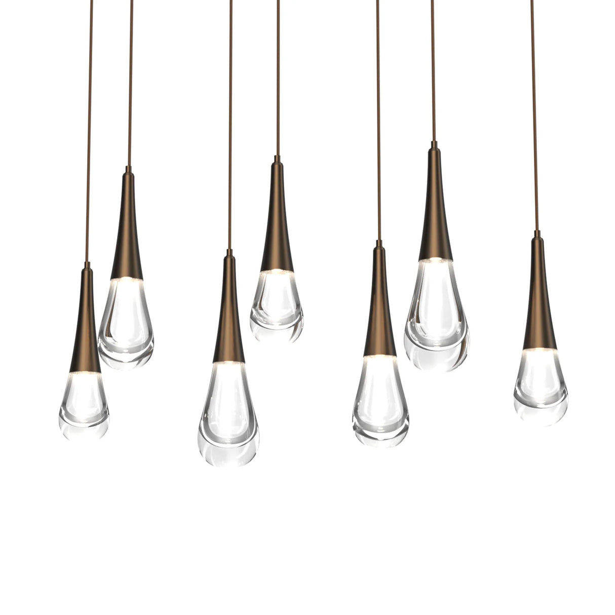 Rain LED Linear Chandelier