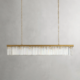 Art Leyland Crystal Rectangular Chandelier