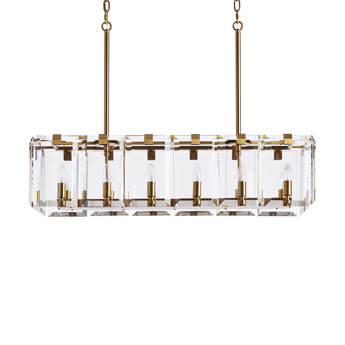 Modern Amaya Rectangular Chandelier