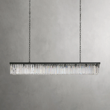 Art Leyland Crystal Rectangular Chandelier