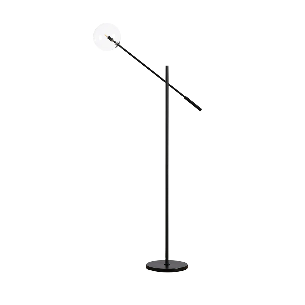 Moder Apollo Glass Ball Task Floor Lamp