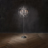 Annie Gyro Crystal Floor Lamp