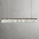 Art Leyland Crystal Rectangular Chandelier