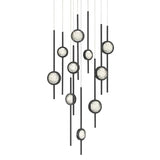 Barle Led Round Chandelier 10 Pendant