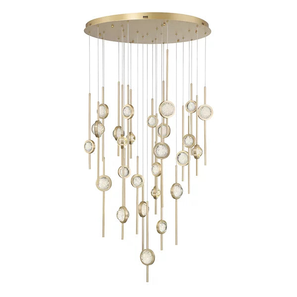 Barle Led Round Chandelier 26 Pendant