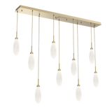 Art Glass Fiori Linear Chandelier