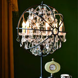 Annie Gyro Crystal Table Lamp