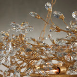 Crystal Flowers Fiore Crown Chandelier