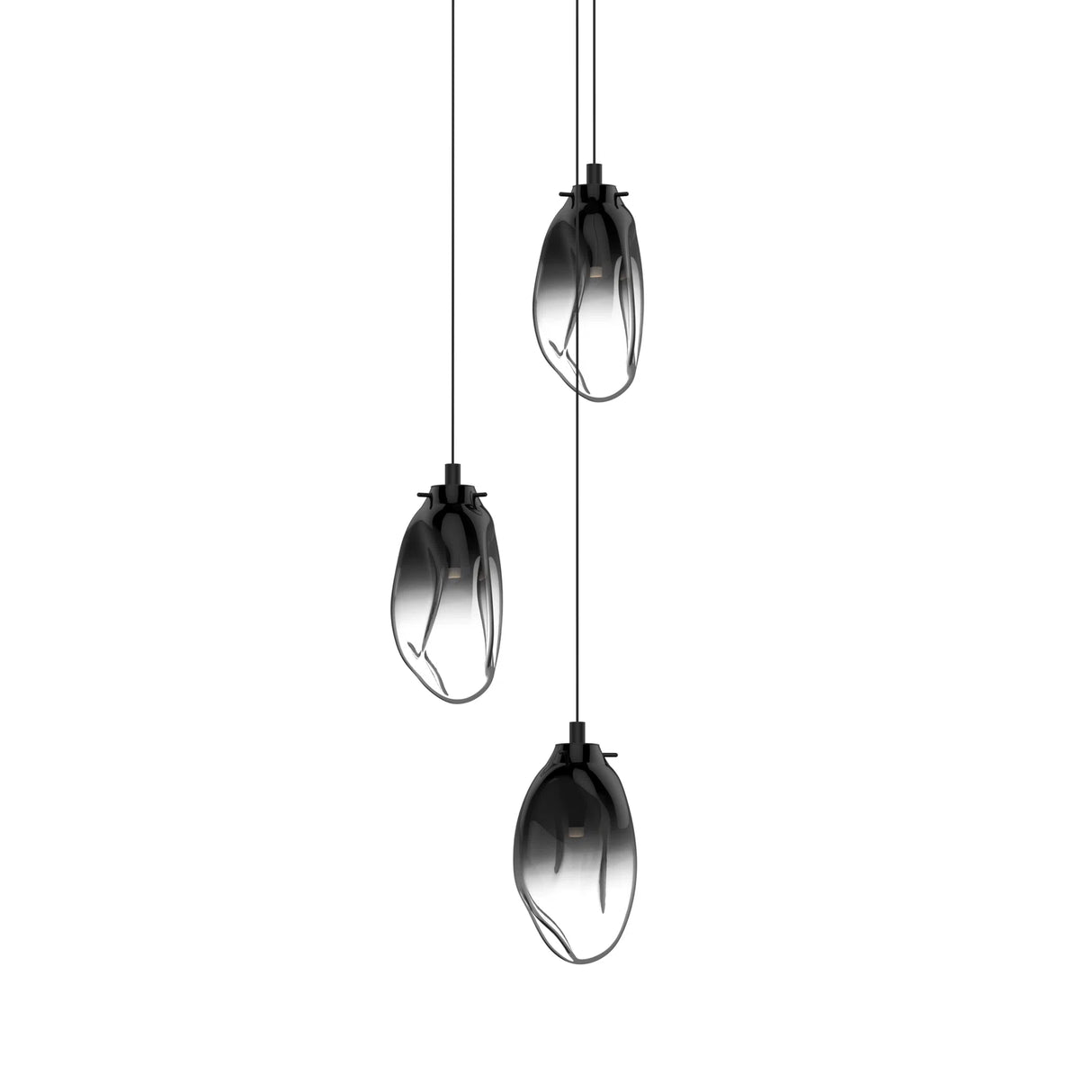 Fluid Pendant Chandelier