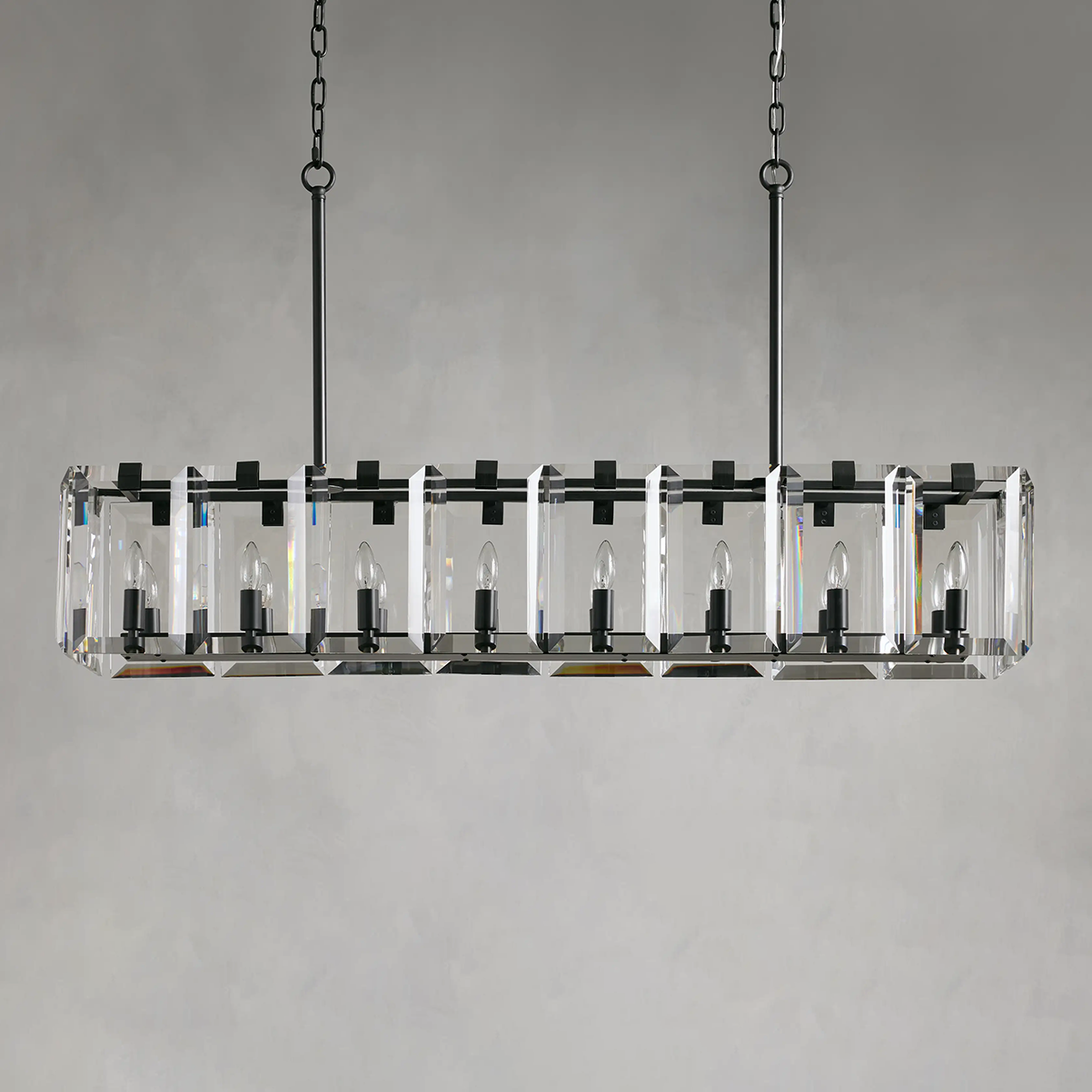 Modern Amaya Rectangular Chandelier