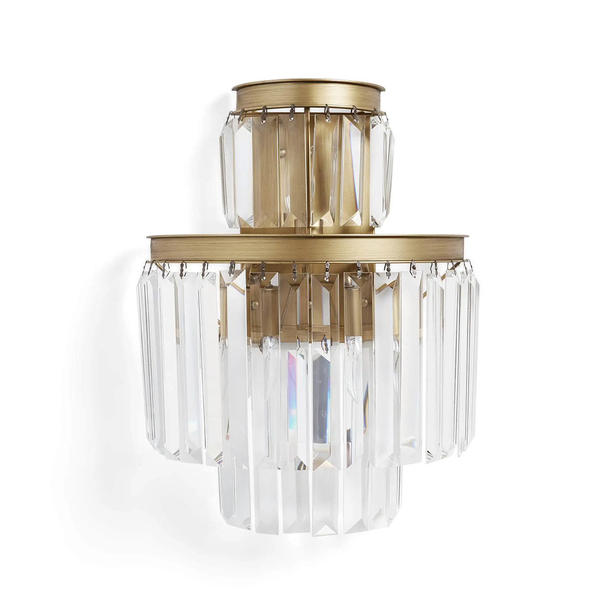 Art Leyland Crystal Wall Sconce 3 Light