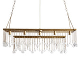 Modern Aubrey Rectangular Chandelier 47" 60"