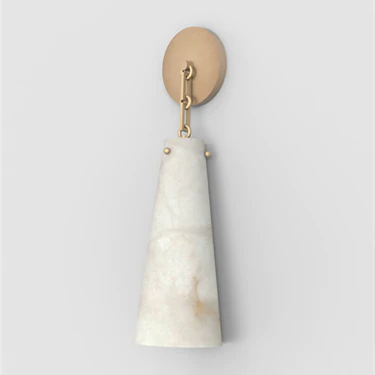 Ann Alabaster Wall Sconce