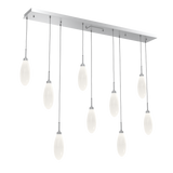 Art Glass Fiori Linear Chandelier