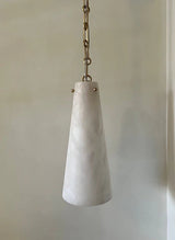 Ann Alabaster Multi-Pendants Chandelier, 3 lights