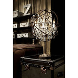 Annie Gyro Crystal Table Lamp