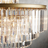 Art Leyland Crystal Round Chandelier 22 Light