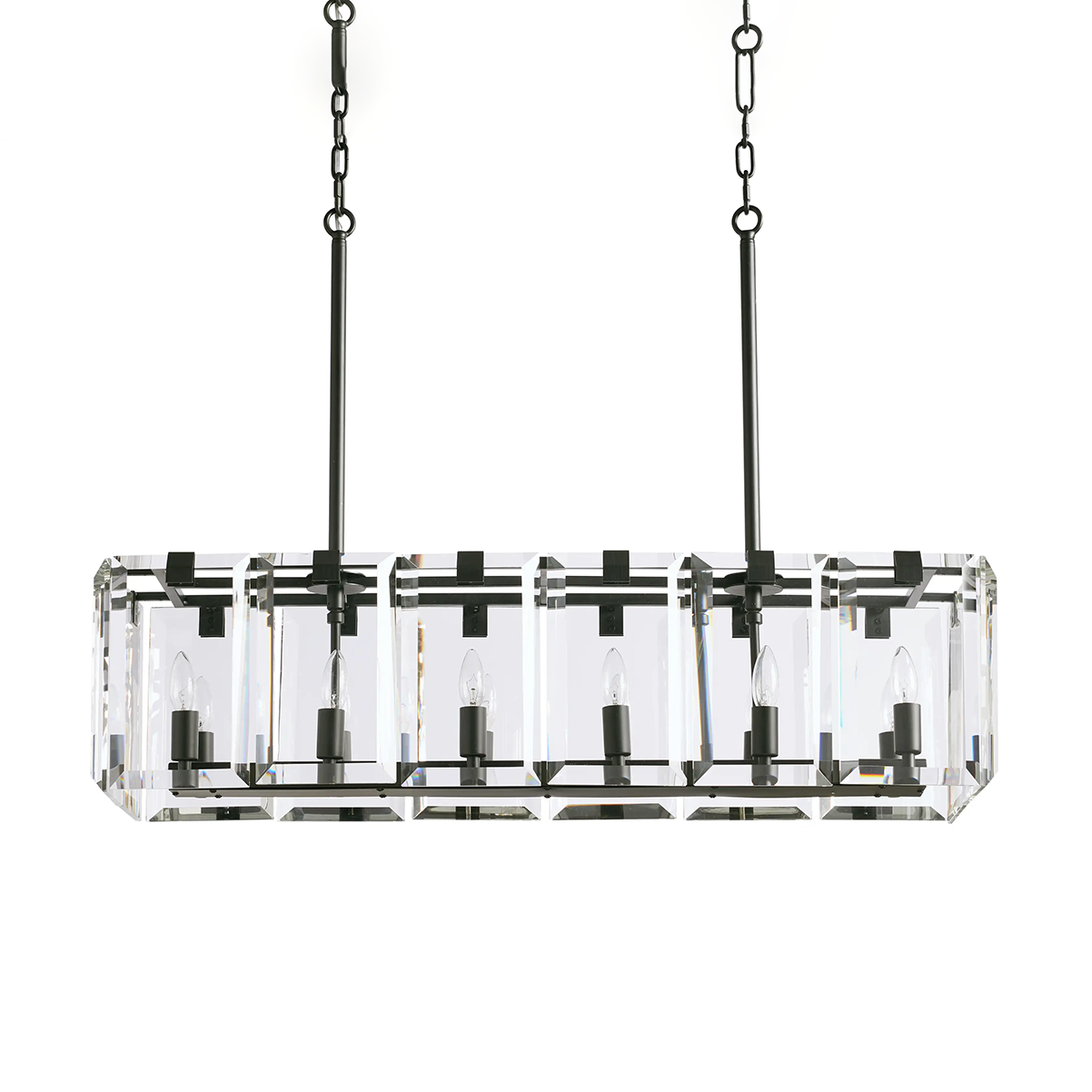 Modern Amaya Rectangular Chandelier