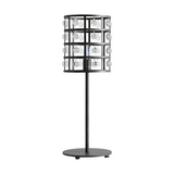 Moder Cage Crystal Table Lamp