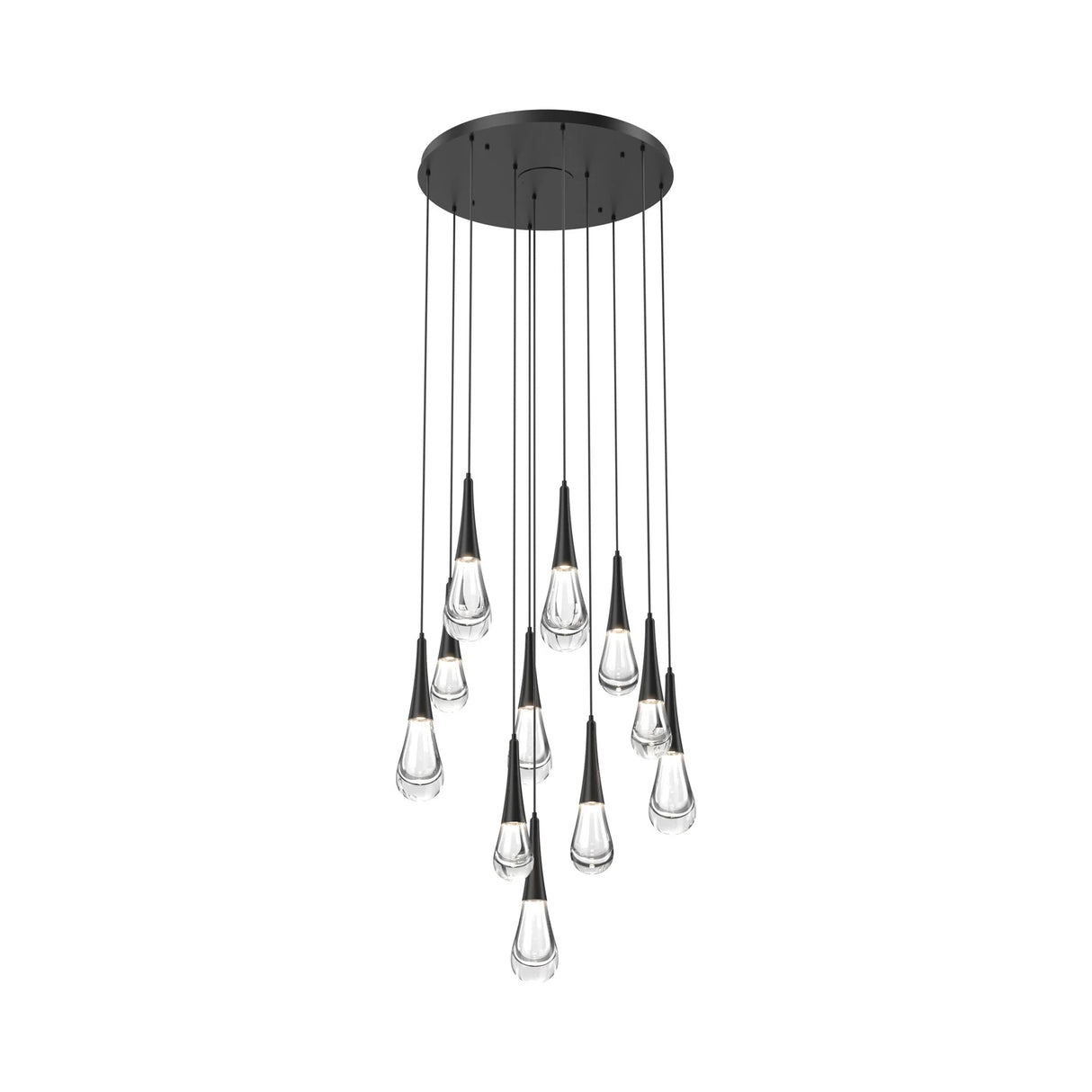 Rain LED Round Chandelier