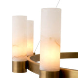 Castro Alabaster Chandelier 53''D