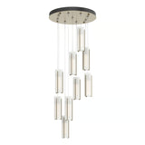 Exos Glass Multi-Light Round Pendant