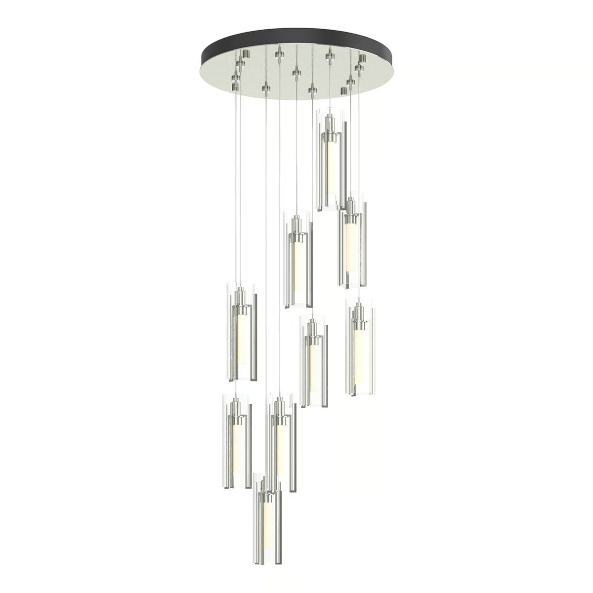 Exos Glass Multi-Light Round Pendant