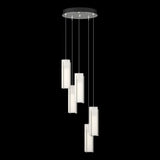 Exos Glass Multi-Light Round Pendant