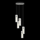 Exos Glass Multi-Light Round Pendant