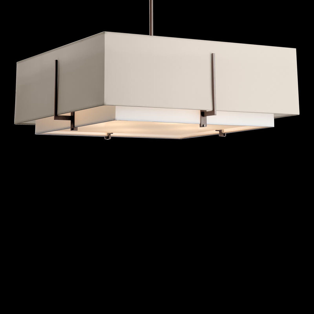 Art Exos Double Shade Square Pendant