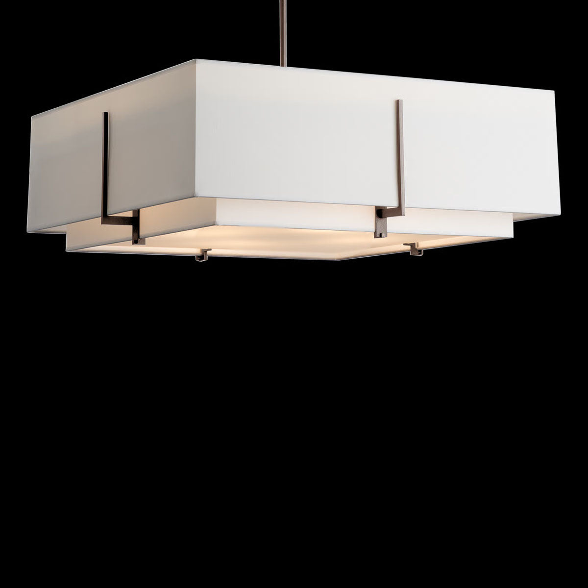 Art Exos Double Shade Square Pendant