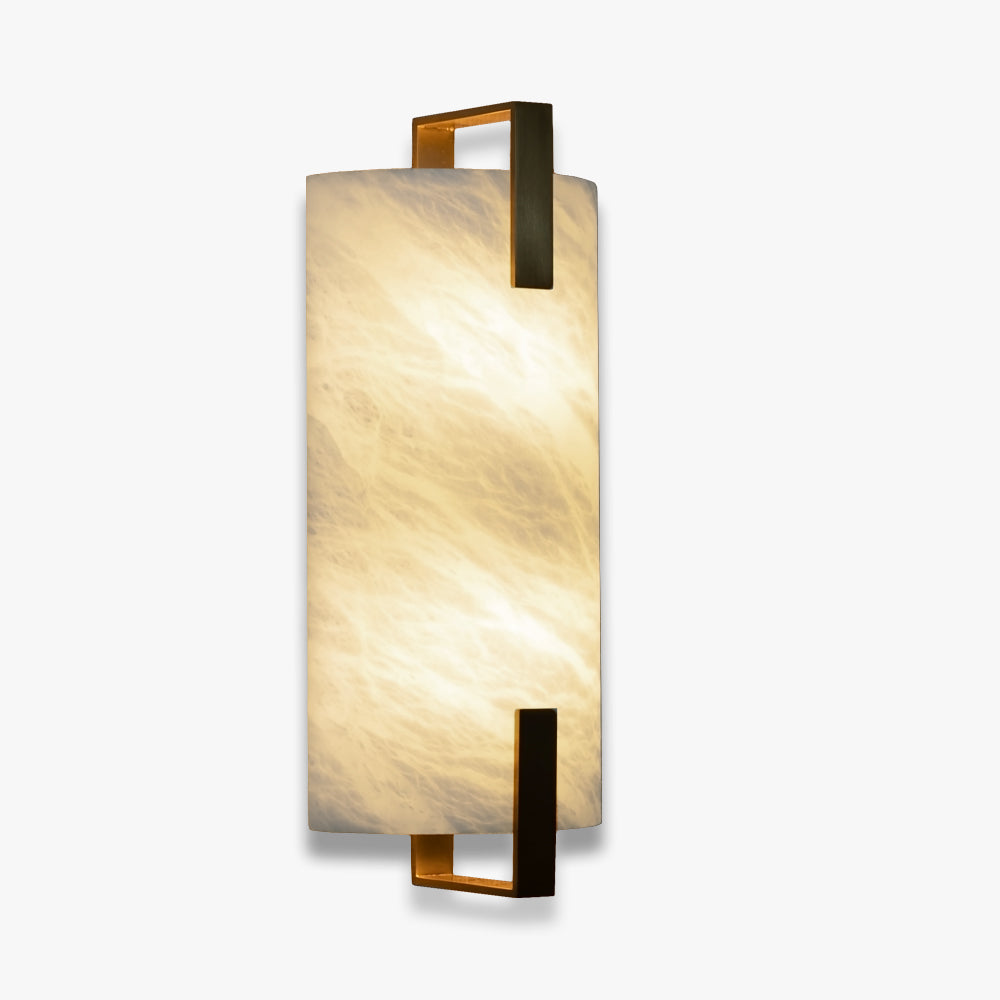 Theseus Alabaster Selene Wall Sconce