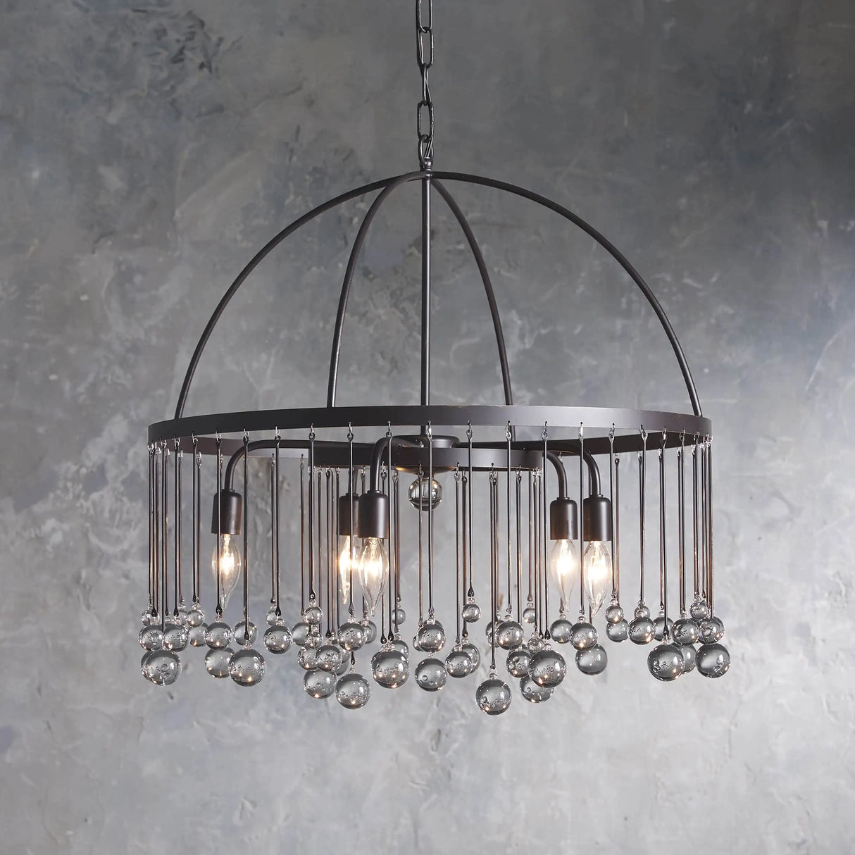 Modern Aubrey Round Chandelier