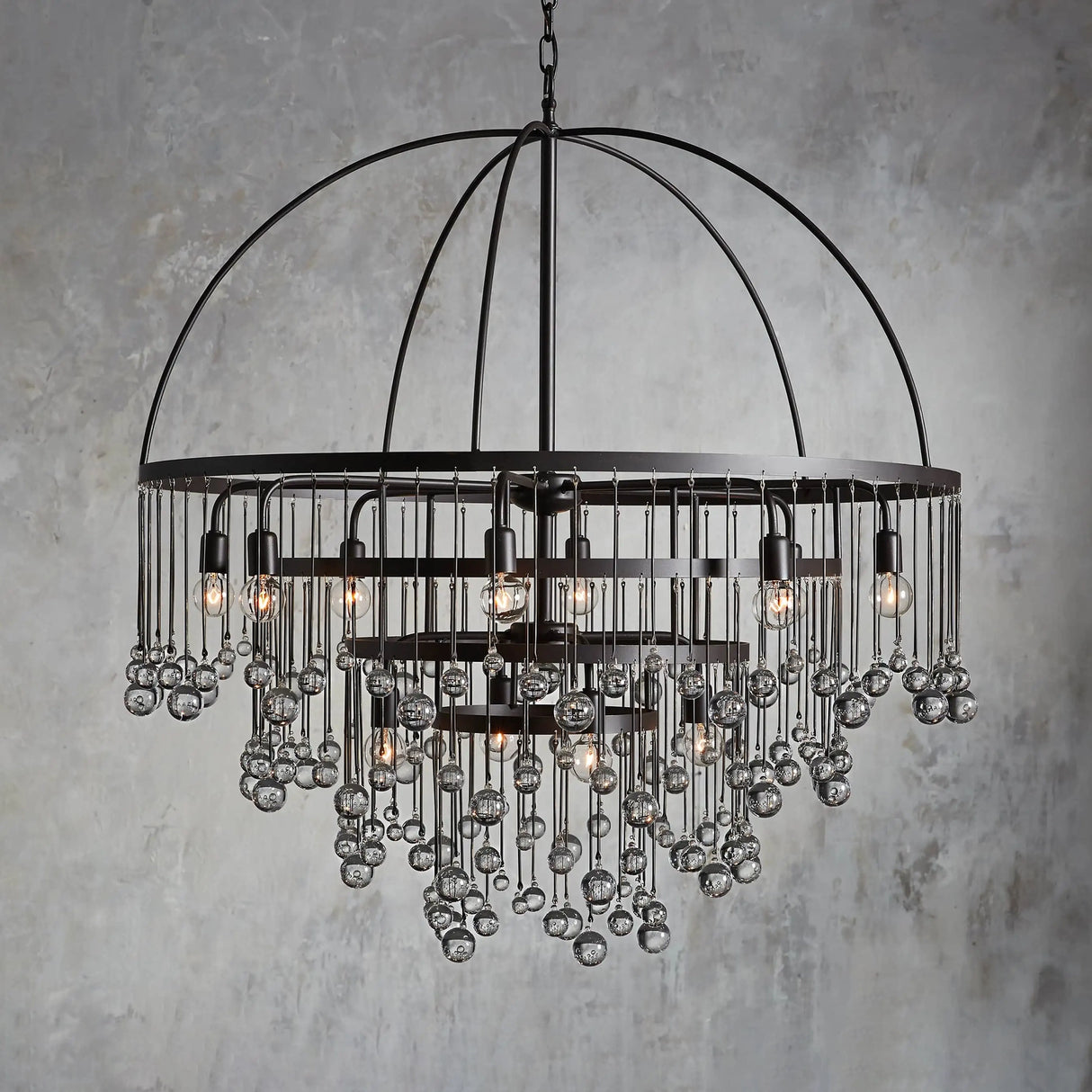 Modern Aubrey 4 Tier Chandelier