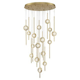 Barle Led Round Chandelier 16 Pendant