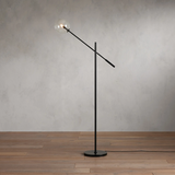 Moder Apollo Glass Ball Task Floor Lamp