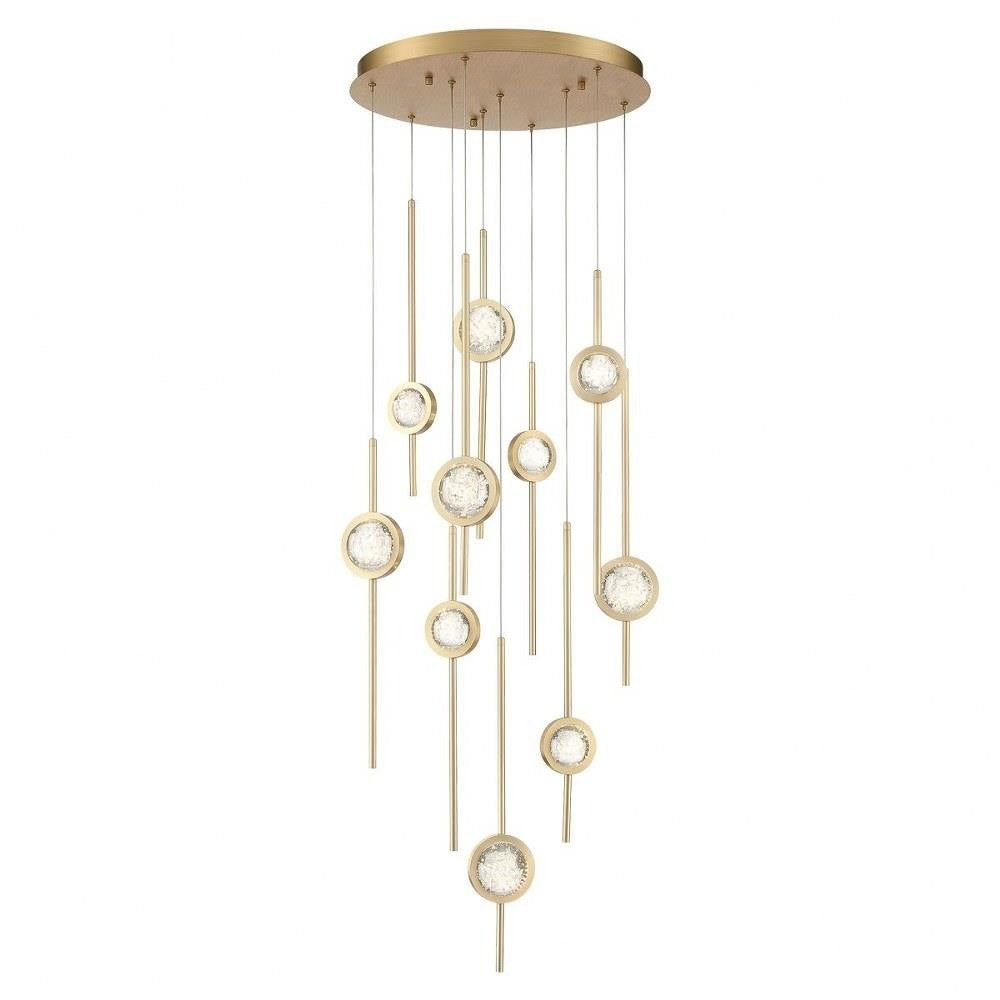 Barle Led Round Chandelier 10 Pendant