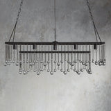 Modern Aubrey Rectangular Chandelier 47" 60"