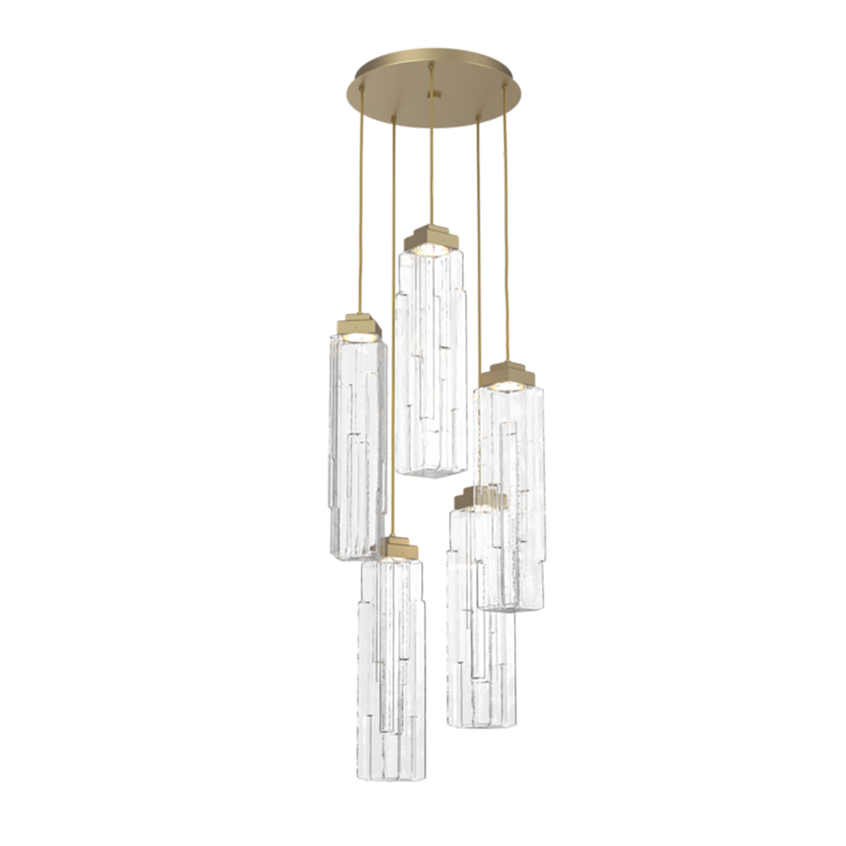 Ledges Round Chandelier