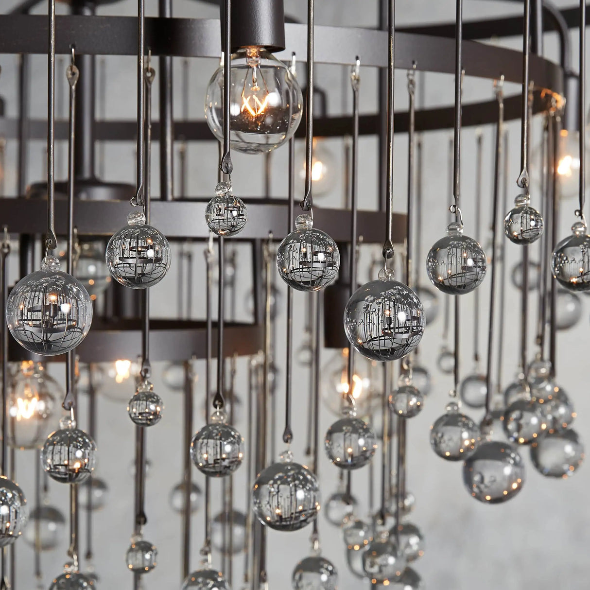 Modern Aubrey 4 Tier Chandelier