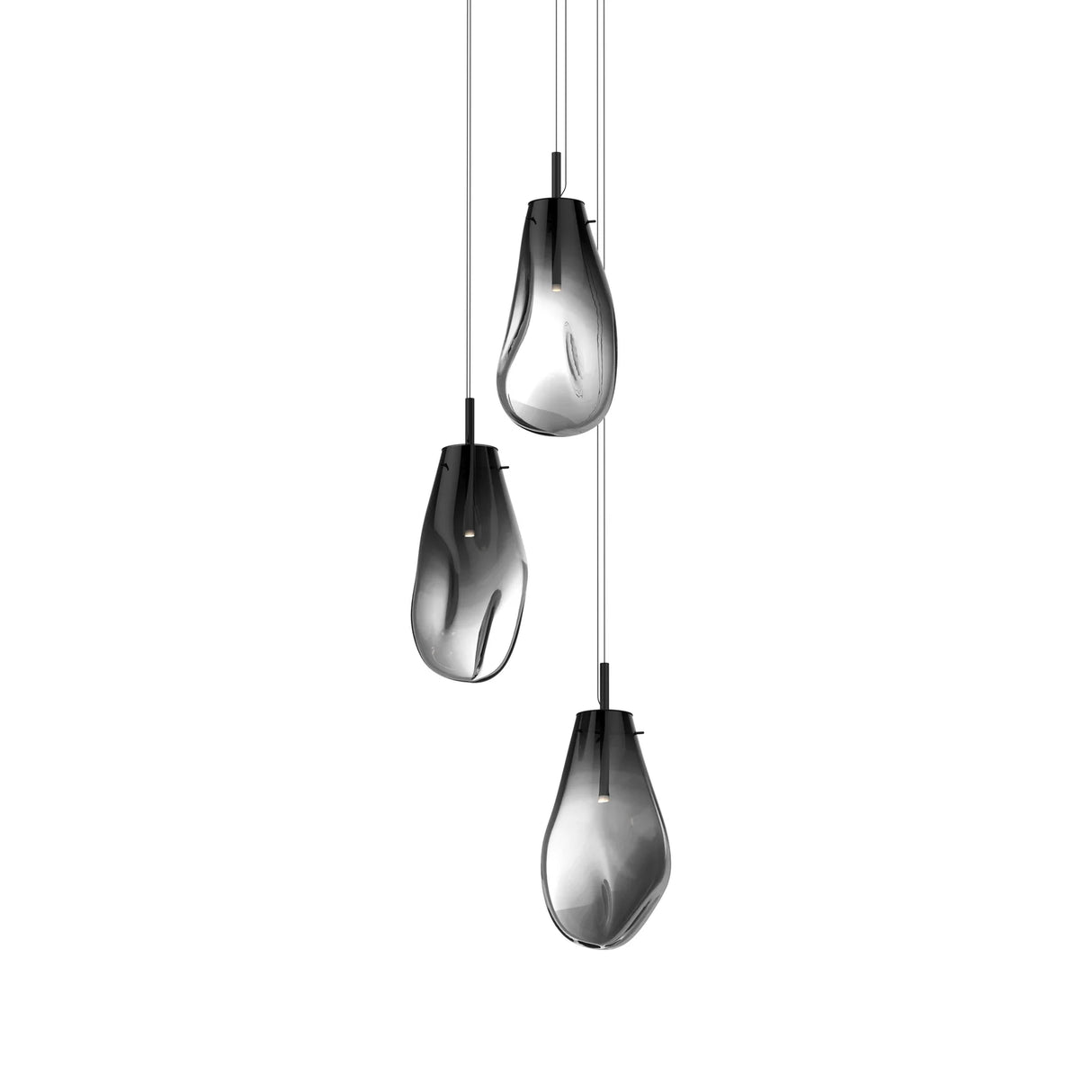 Fluid Pendant Chandelier