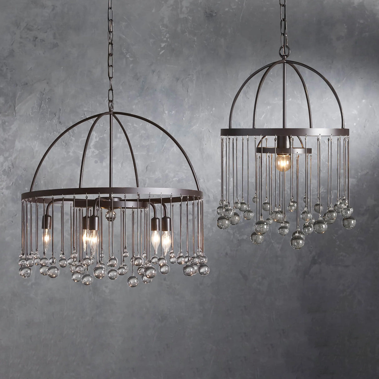 Modern Aubrey Round Chandelier