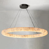 Alabaster Lisse Round Chandelier 30" 40" 60"