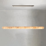 Alabaster Lisse Linear Chandelier 60" 80"