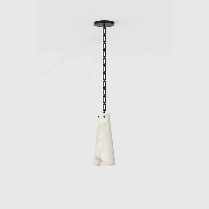 Theseus Alabaster Marble Modern Pendant Light