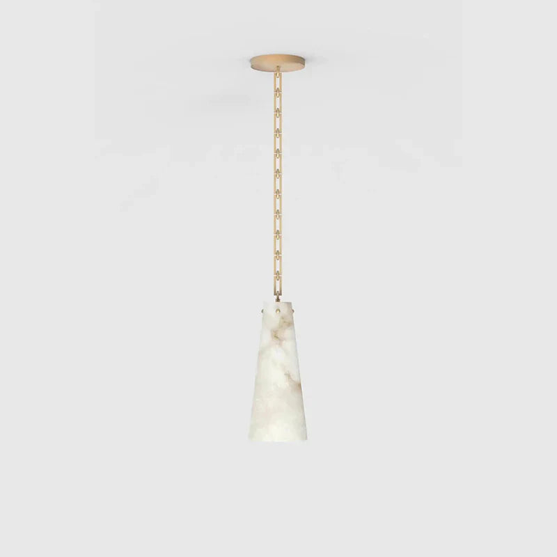 Theseus Alabaster Marble Modern Pendant Light