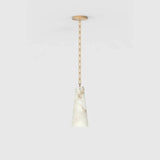 Theseus Alabaster Marble Modern Pendant Light